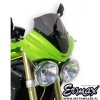 Szyba / owiewka ERMAX NOSE FAIRING 25 cm Triumph Street Triple 675 2008 - 2011